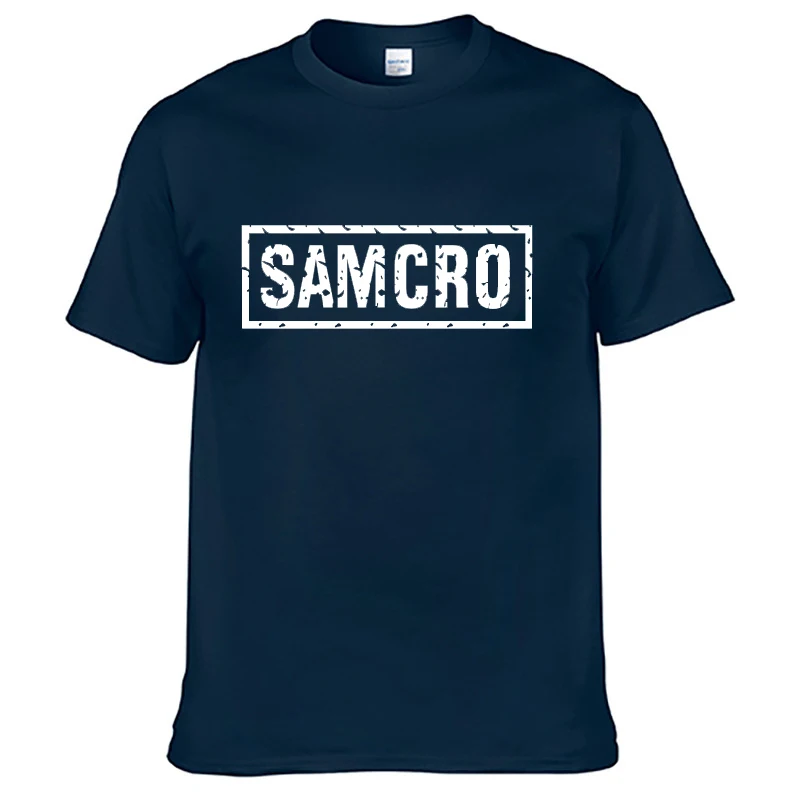 SOA Sons of anarchy/детская модная футболка с принтом «SAMCRO» модные повседневные хлопковые футболки в стиле хип-хоп с короткими рукавами для мужчин и женщин - Цвет: 803