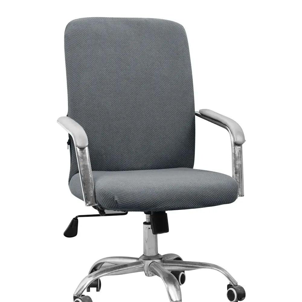 S/M/L вращающийся чехол для стула растягивающийся чехол для Офисного Компьютерного Стола Чехол для стула анти-грязные эластичные чехлы на кресла Сменные чехлы - Цвет: B-grey