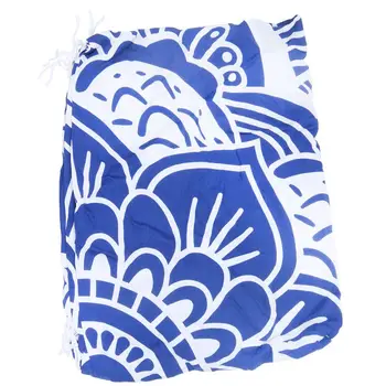 

Mandala Round Roundie Beach Throw Blanket Tassel Oversized Yoga Mat