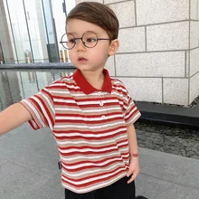 Chen/Одежда для младенцев и детей постарше летняя детская футболка-поло для малышей универсальная мужская футболка из конопляной ткани