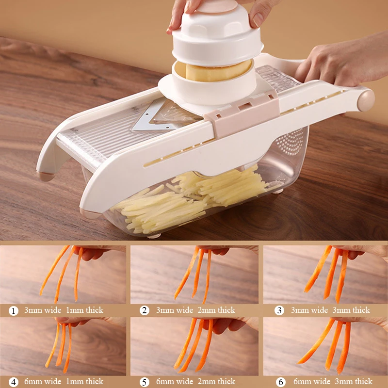 

New multi-function vegetable cutter grater slice planer adjustable grater tool Carrot potato cucumber Vegetable cutter