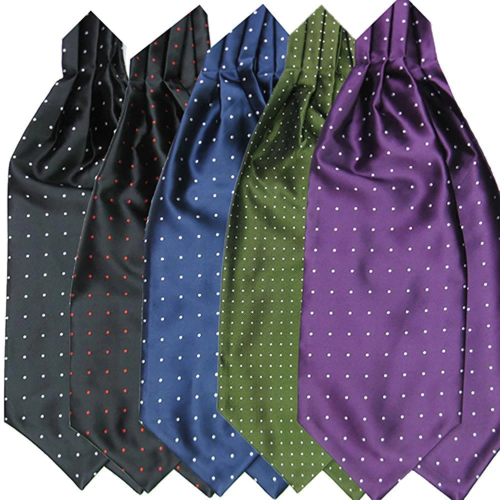 dosis Máquina de recepción interno Bufanda de mezcla de seda para hombre, corbata de cuello con estampado de  lunares, suave, a la moda|Corbatas y pañuelos de hombres| - AliExpress