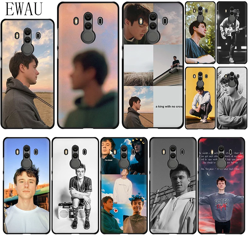 Силиконовый чехол для телефона EWAU Alec Benjamin Huawei Y6 Y7 Y9 Prime Mate 10 20 30 Lite Pro|Бамперы| |