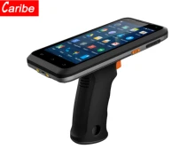 Caribe 4g handheld pda android terminal touch screen 2d scanner de código de barras sem fio wifi bluetooth gps leitor de código de barras