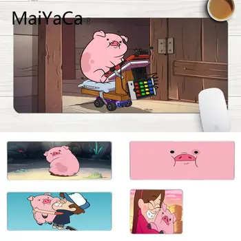 

MaiYaCa Funny Gravitas Pig Large Mouse pad PC Computer mat Large Lockedge Mouse pad PC Computer mat Gaming Mouse Pad