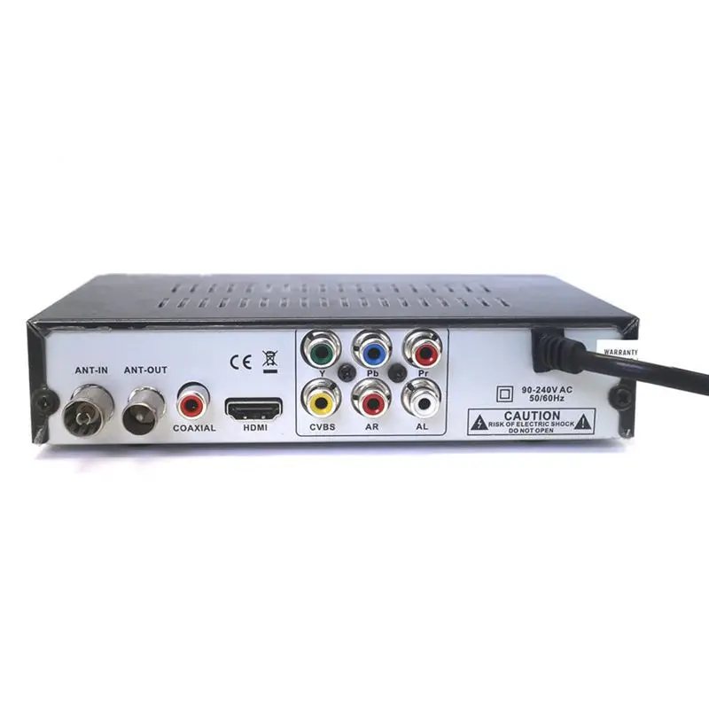 1080P DVB-T2 цифрового эфирного вещания конвертер приемник ТВ коробка Youtube(ЕС Plug