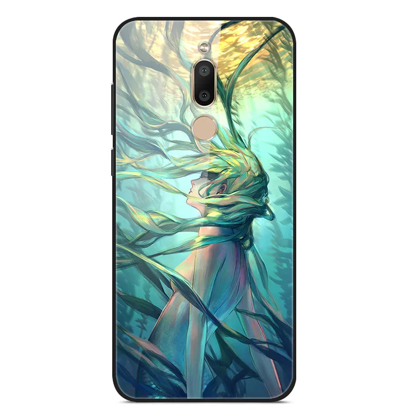 Чехол из закаленного стекла для Meizu note 9, мягкий бампер, 3D принт, чехол для Meizu 16XS X8 15 Lite M8 Lite M6T, стеклянный чехол для телефона - Цвет: 28