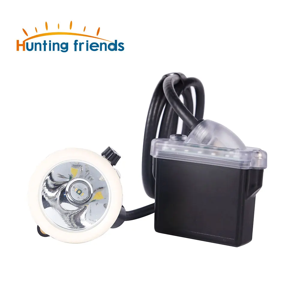 

10pcs/lot Mining Headlight 1+2 LED Miner Lamp 18650 Battery Mining lamp Waterproof Headlight Explosion Proof Cap Miner Lamp
