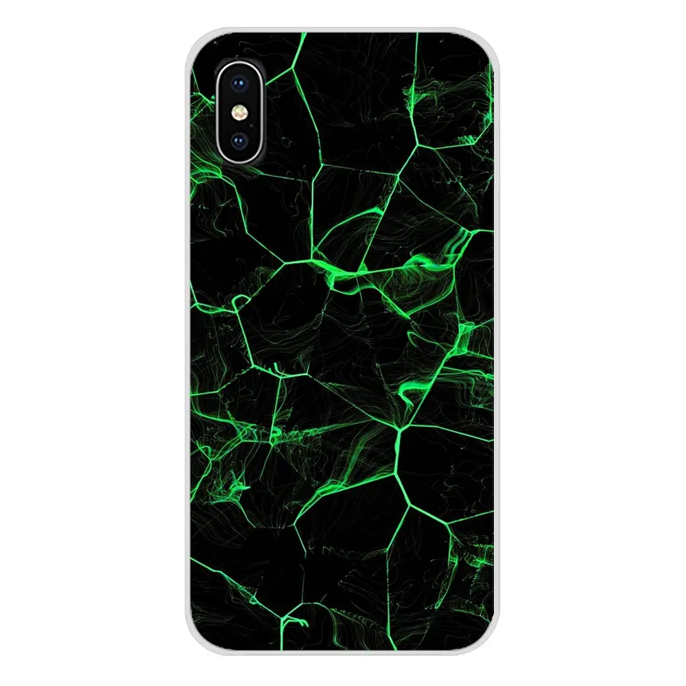 Мягкий силиконовый чехол для huawei G7 G8 P7 P8 P9 P10 P20 P30 Lite Mini Pro P Smart Plus простая темно-синяя мраморная трещина