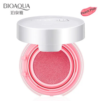 BIOAQUA Air Cushion BB cream Blush makeup CC Cream Concealer Moisturizing Brighten Skin Care Light Long Lasting Foundation - Цвет: Peach Pink