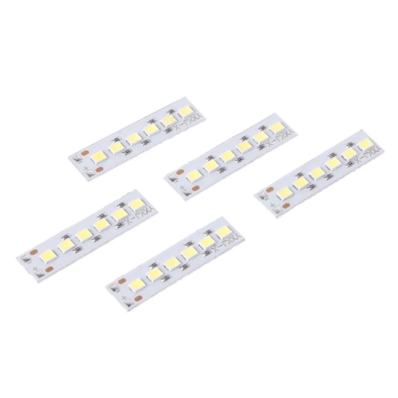 5 Pcs DC 3.7V - 5V Constant Current LED Light Bar Li-on USB 18650 Dimming Dim
