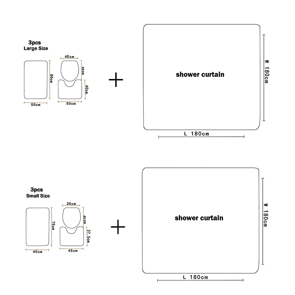 Zeegle собачья занавеска для душа s Набор ковриков для ванной из полиэстера Водонепроницаемая занавеска для ванной комнаты Противоскользящий декоративный коврик для ванной туалет стойка для тряпок