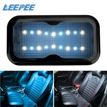 

Car Reading Light Vehicle Roof Ceiling Lamp 2 Modes Car Interior Light Universal Touch Type Night Light 1PCS Magnet Dome Light