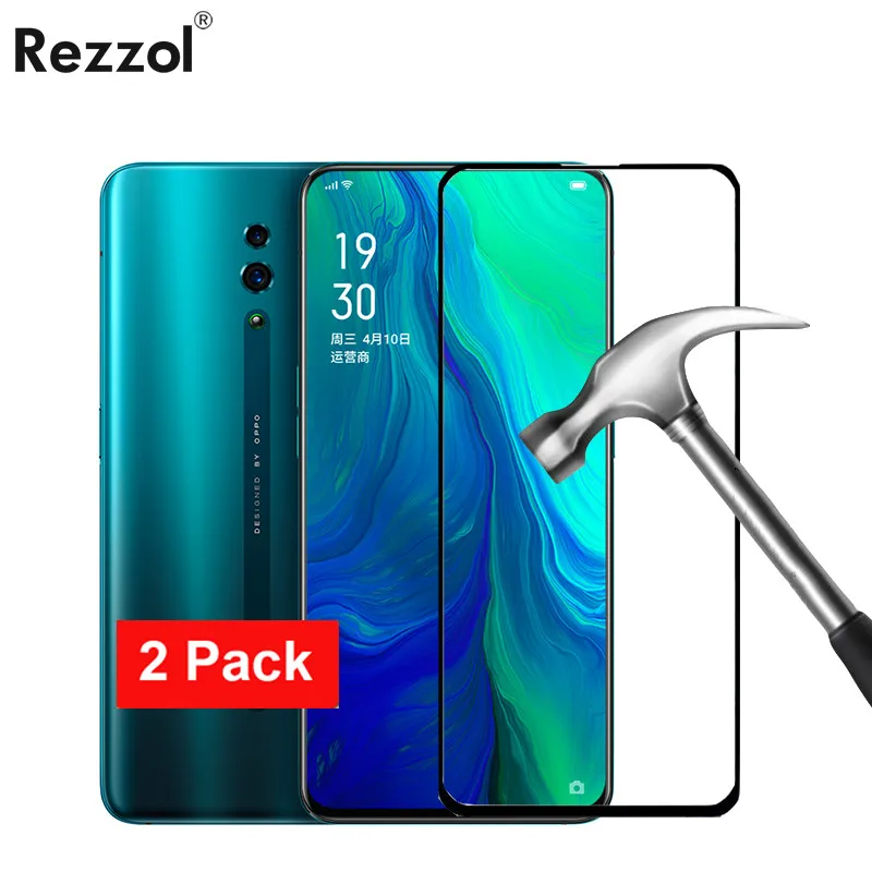 2 шт. Защита экрана для OPPO Reno 10X 2 2Z 2F X2 Pro Ace закаленное стекло против царапин 2.5D взрывозащищенное Закаленное стекло