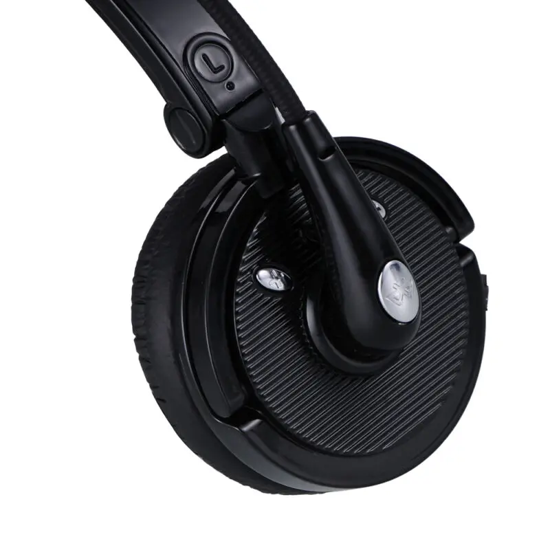 Trucker Drivers Over the Head Headphones Boom Mic Bluetooth Noise Canceling Headset for PS3