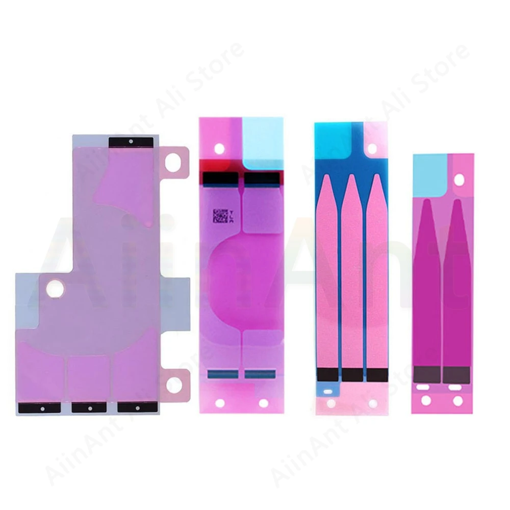 

2 Piece For iPhone 6 6s 7 8 Plus X Xs Max XR 5s 5c Battery Adhesive Sticker Stickers Repair Parts