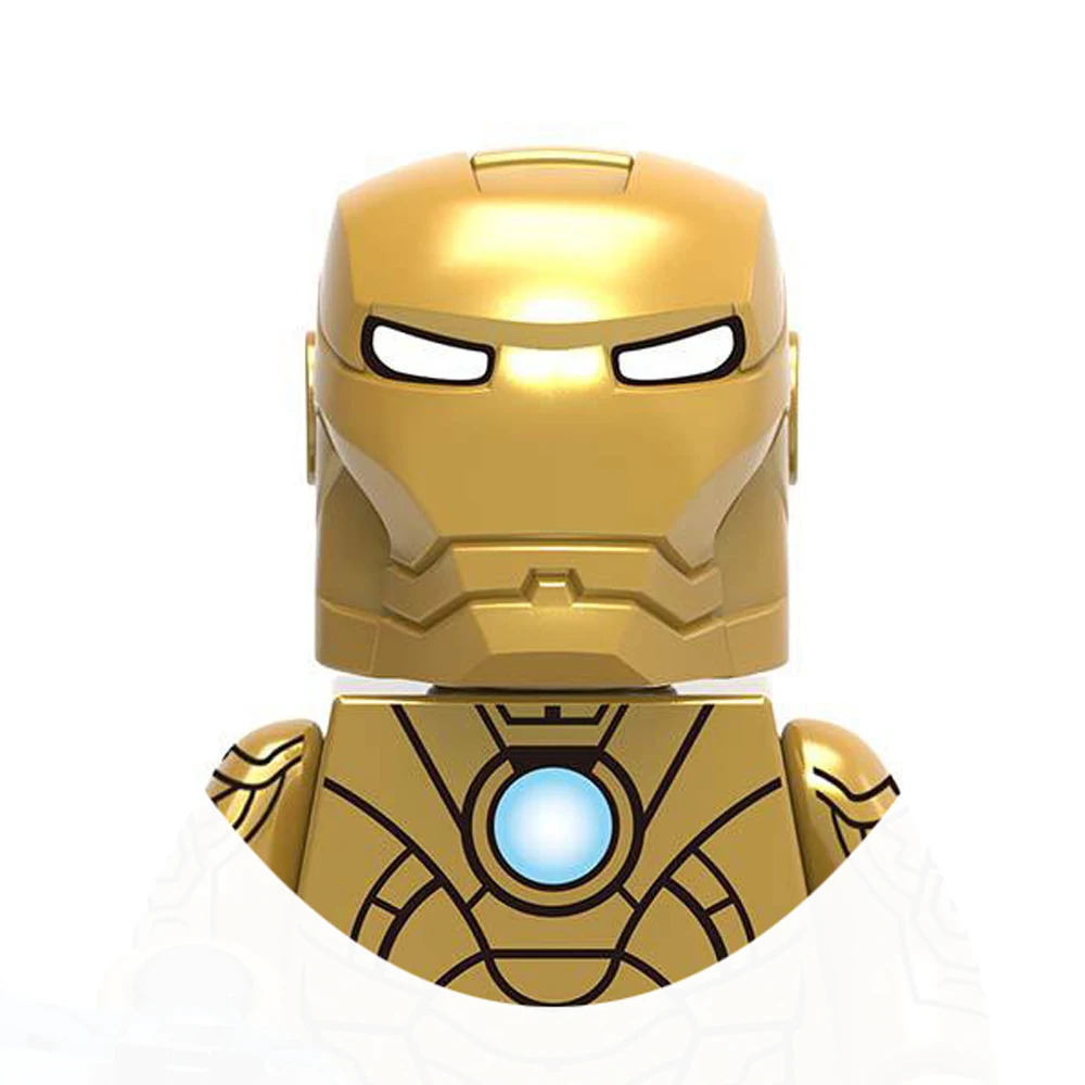 Superhero Iron Man Building Blocks Bricks Pepper Ultron Tony Stark Mark War Machine Action Figures Kids Toys Christmas Gifts