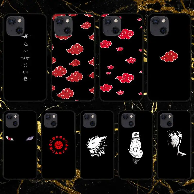Чехол для телефона Akatsuki Anime N-Narutos iPhone 11 12 Mini 13 Pro XS Max X 8 7 6s Plus 5 SE XR | Мобильные