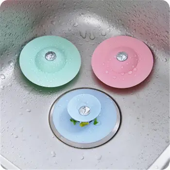 

Kitchen Push Deodorant Closed Bouncing Silica Gel Floor Drain Bathroom Anti-Clogging Plastic Tank Filtration Floor Drain Plug
