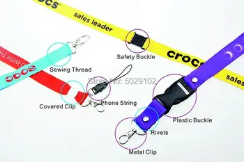 

customize design webbing lanyard for keys