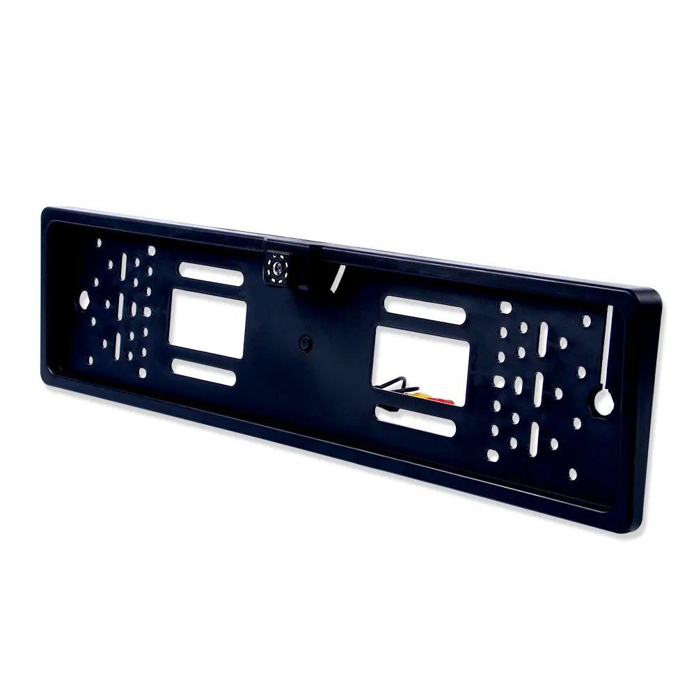 4.3TFT Car Monitor + Rear View Camera Waterproof EU European License Plate Frame Parktronic Reverse Night Vision Backup Camera
