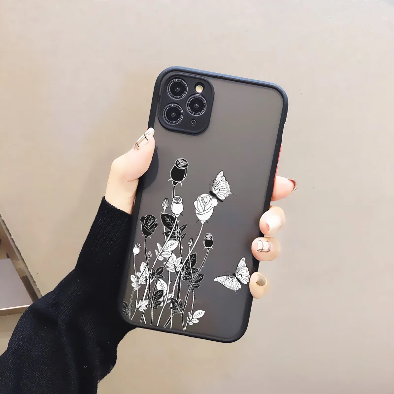 Мягкий чехол для iphone 7 8 Plus 6s plus 12 11 Pro Max SE 2020 X XS XR | Мобильные телефоны и аксессуары