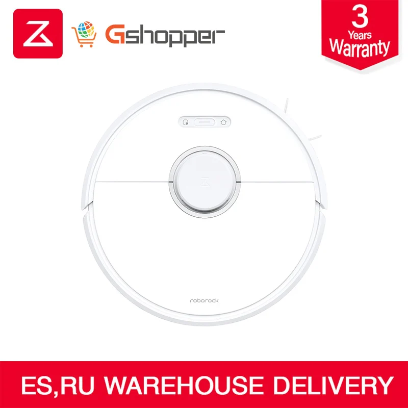 Робот пылесос Roborock S6 автоматический Влажная и сухая уборка управление через