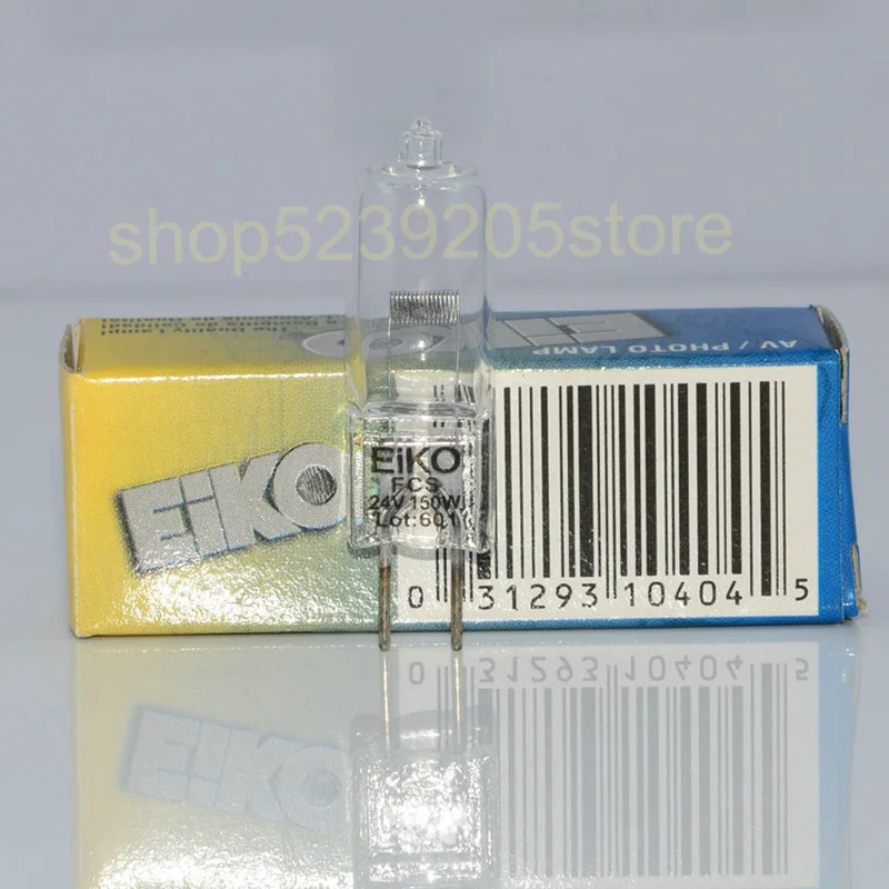 2 шт. EIKO FCS 24V150W G6.35 Фото лампа eiko 24v 150w бестеневые лампы проектор светильник