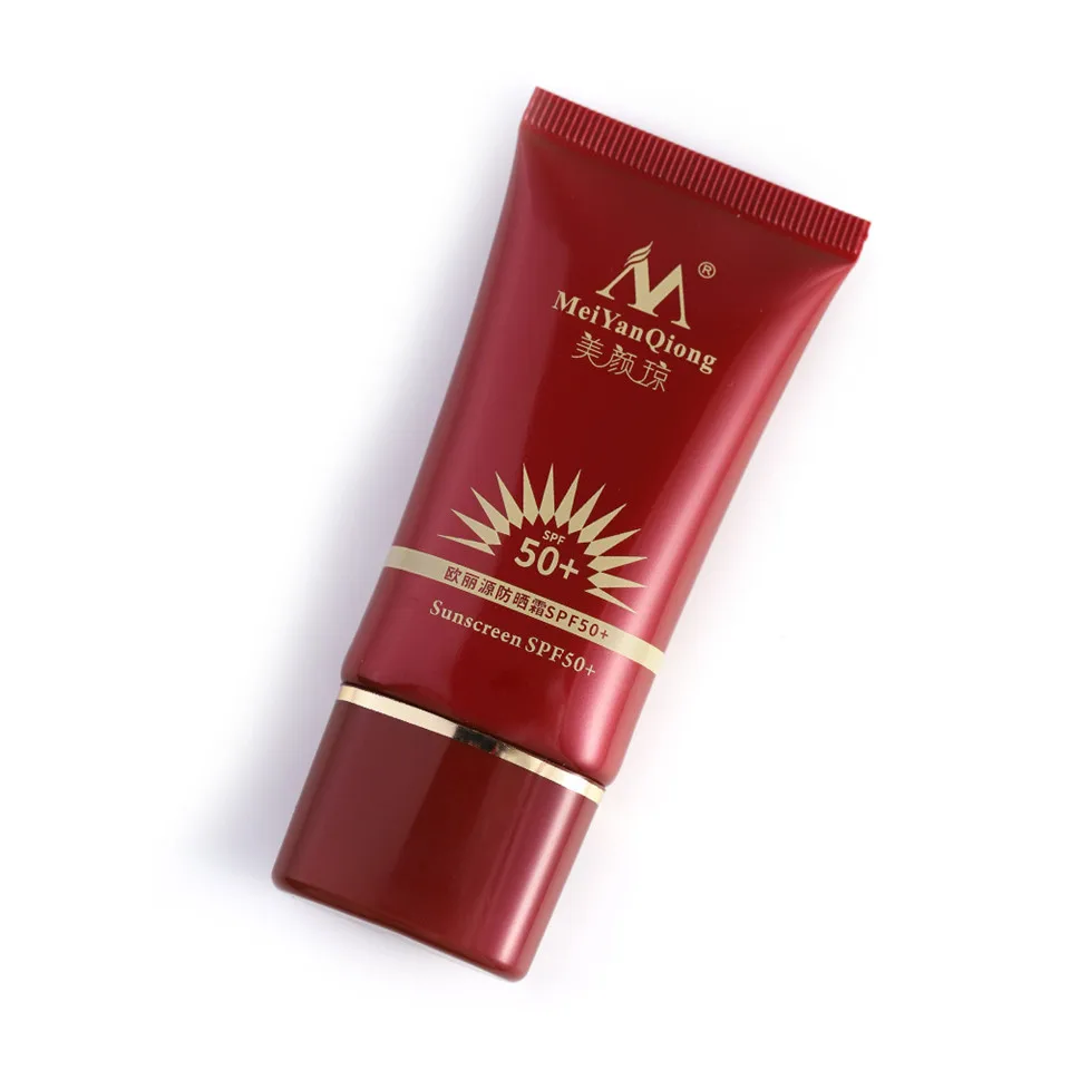 MeiYanQiong SPF50+ солнцезащитный отбеливающий Восстанавливающий солнцезащитный крем для защиты кожи от солнечных лучей увлажняющий крем для защиты от солнечных лучей