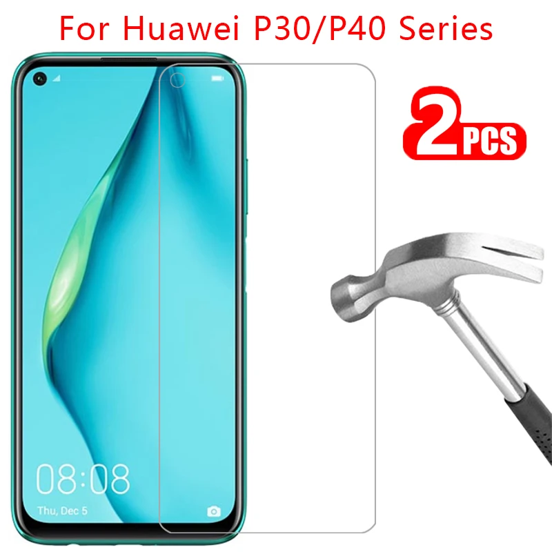 

protective glass for huawei p40 lite e 5g p30 light screen protector tempered glas on huawey huwei p 30 40 p30lite p40lite film