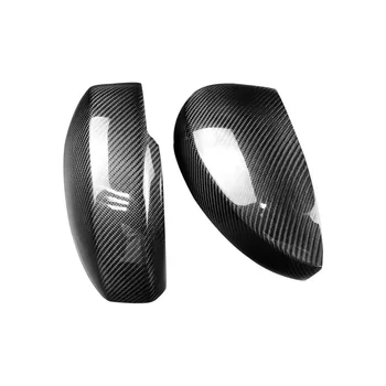 

In Add Style And Replacement Style Car-bon Fiber Mirror Cover Self-adhesive double-sided tape on the back Original design