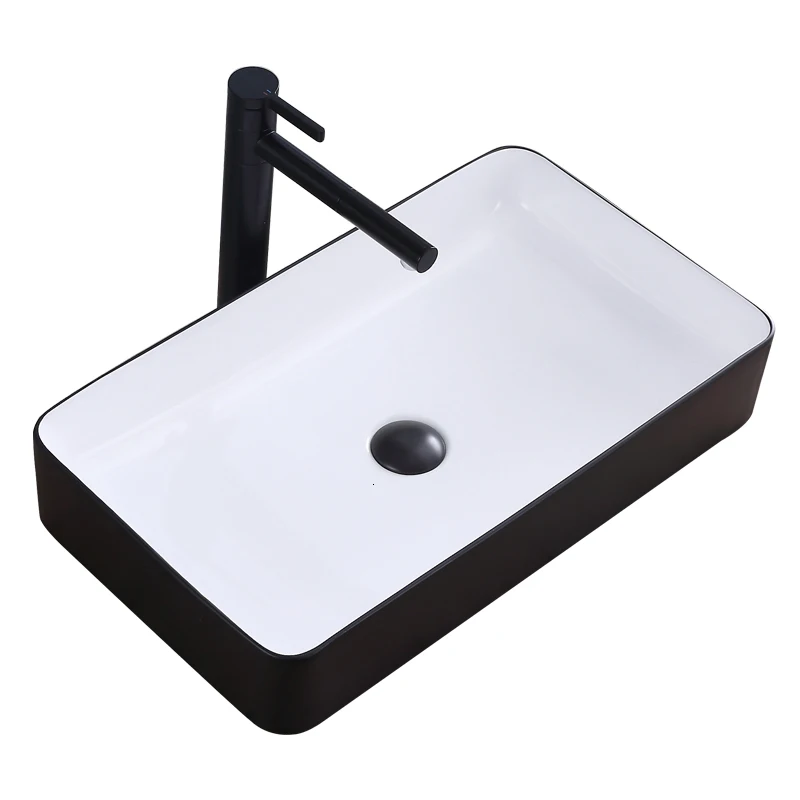 Fregadero Waschtisch Sobre Encimera Lavandino Bagno судно Wastafel Black Salle De Bain Evier туалетный столик Lavabo раковина для ванной комнаты