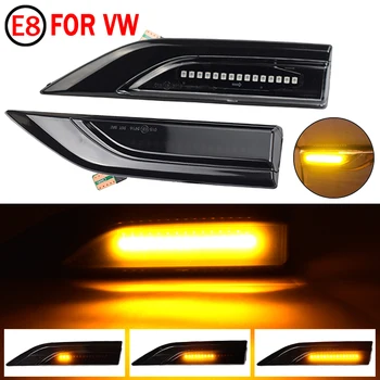 

LED Side Marker Turn Signal Light Dynamic Flowing Indicator Blinker For VW Transporter T6 Multivan Caddy MK4 2016 2017 2018 2019