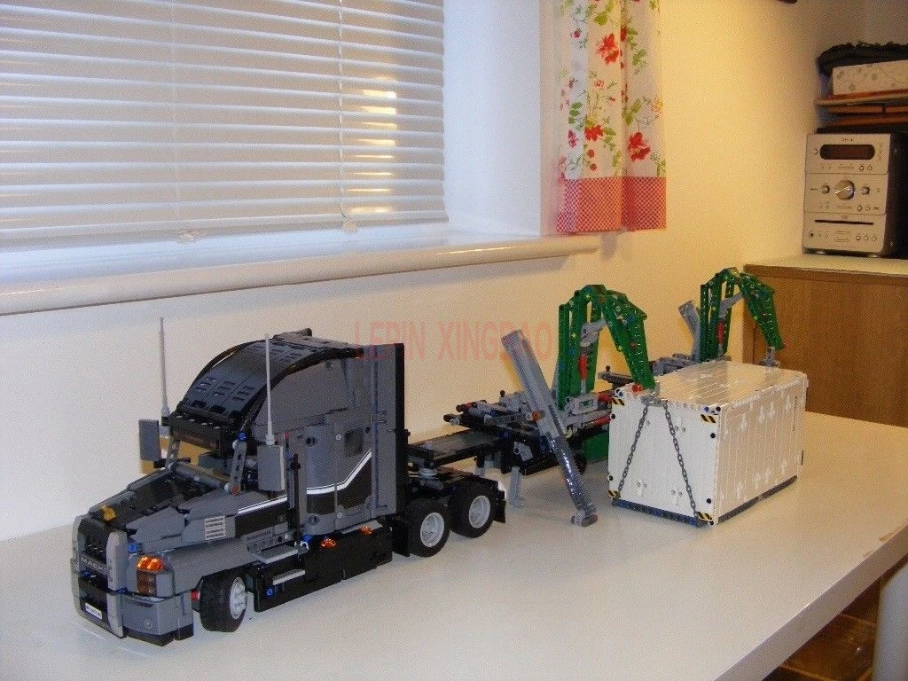 LP 20076 оригинальные технические наборы Mack большой грузовик набор 42078 строительные блоки кирпичи развивающие leleings игрушки для детей в подарок