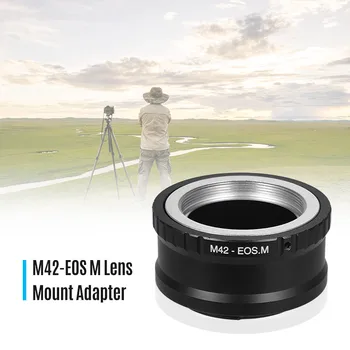 

M42-EOS M Lens Mount Adapter Ring for M42 Lens to Canon EOS M Series Cameras for Canon EOS M M2 M3 M5 M6 M10 M50 M100 Camera