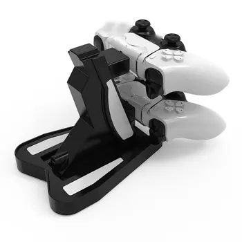 

Wireless Controller Turn Light Charger TYPE-C Interface Two-seater Charger Durable Wireless Gamepad Charger FOR PS5