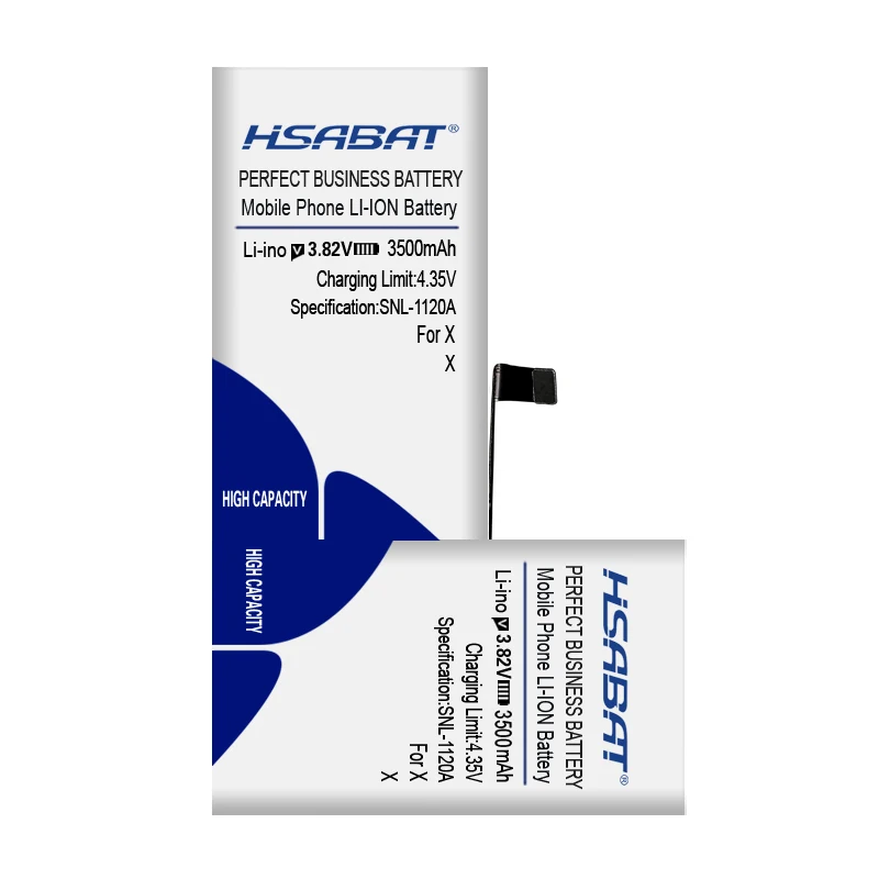 Аккумулятор HSABAT 3500mAh для iphone X