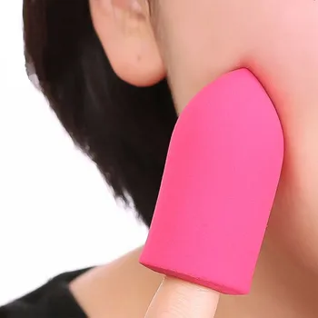 

Finger Powder Cosmetics Puff Mini Sponge Make Up Tool for Face Makeup Blender Foundation Soft Sponge Powder Puffs #0728