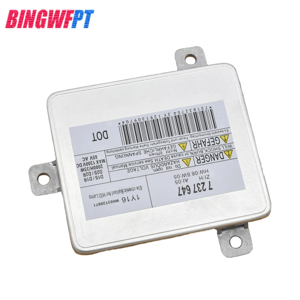 HID Xenon балласт управления для Mitsubishi W003T20071 7237647 35 Вт AC 85 в контрольный Лер BMW 3 5 7 X Z