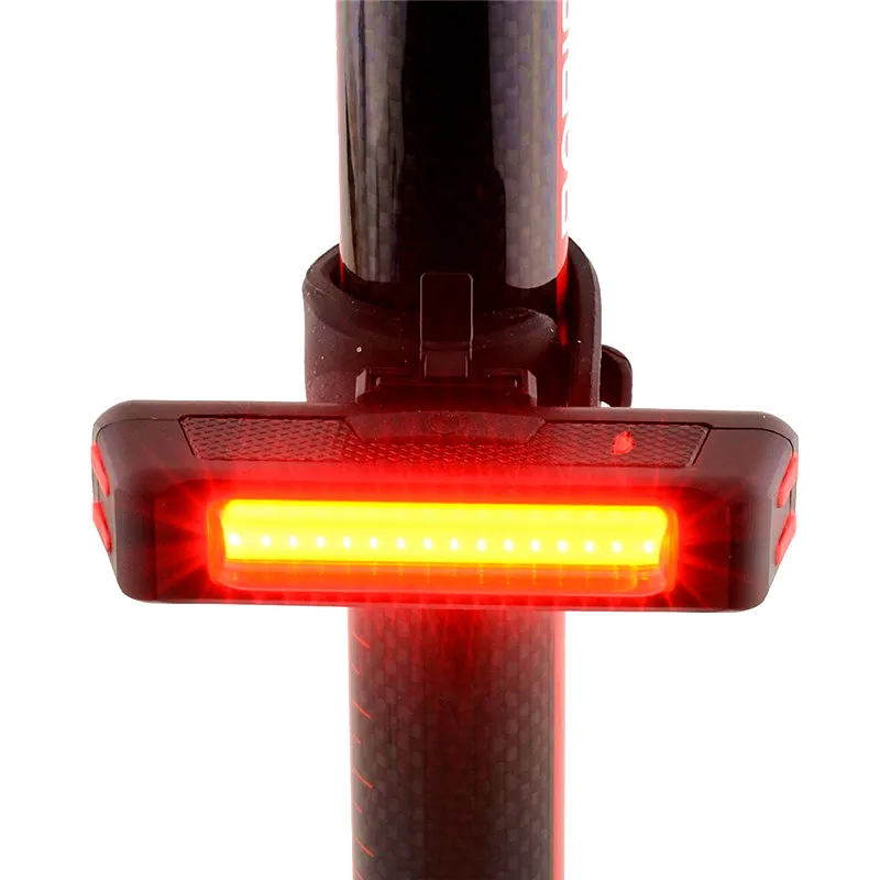 USB аккумуляторная Хвостовая габаритный задний фонарь для мотоцикла лампа задний фонарь Raypal дождь водонепроницаемый яркий светодиодный велосипедные фары 6 режимов Горячий