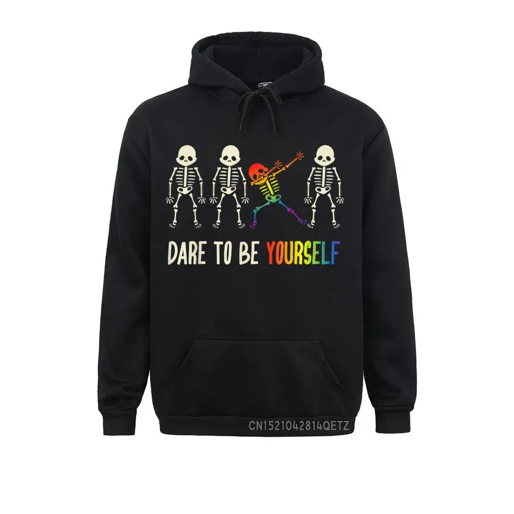 cosie Sweatshirts Rife Dare To Be Yourself Shirt Cute LGBT Pride T-shirt Gift__B13626 Women's Hoodies Custom Long Sleeve Hoods Dare To Be Yourself Shirt Cute LGBT Pride T-shirt Gift__B13626black
