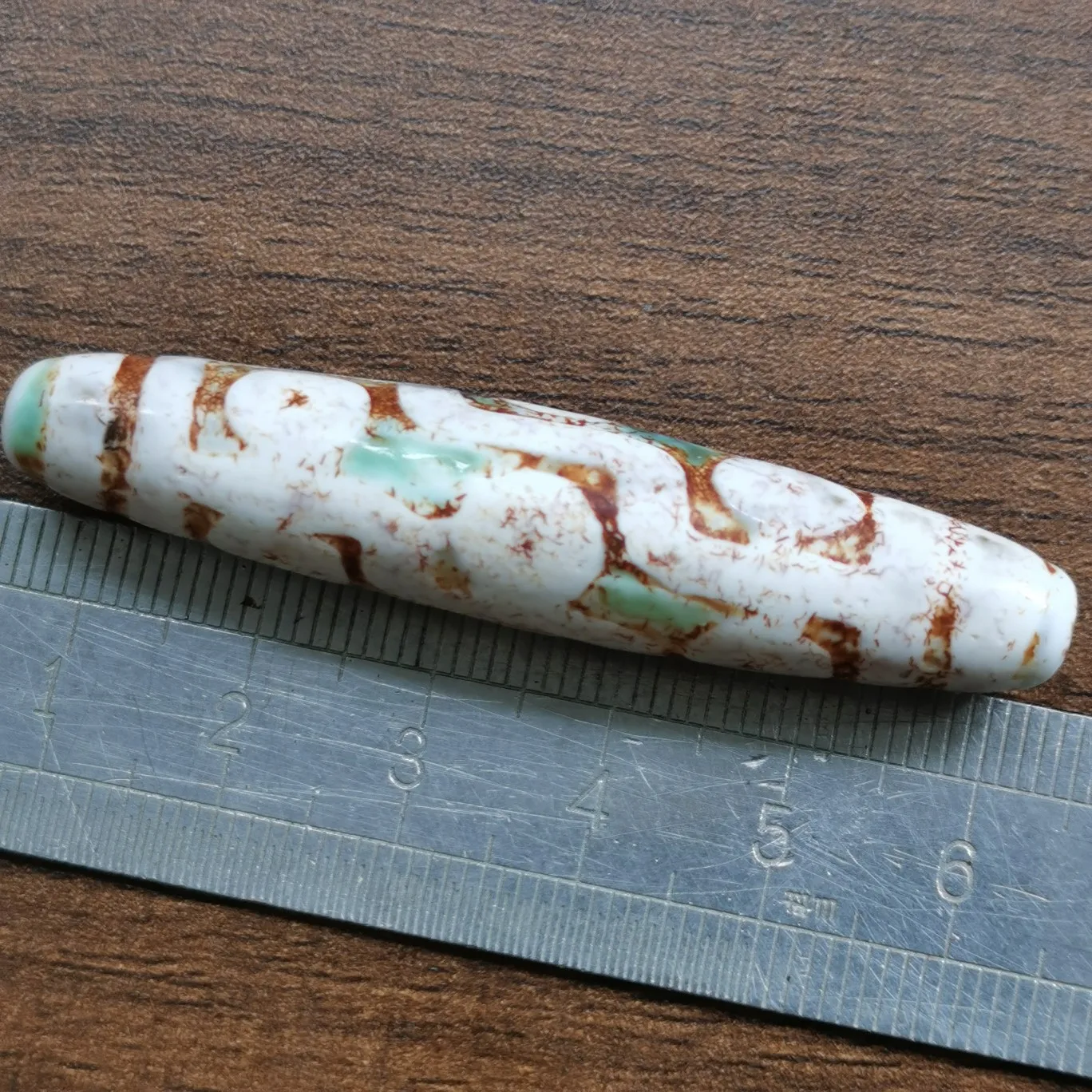 

1Pcs/Lot Retail Natural Agate Dzi Beads White Brown Antiquities Loose Gemstones DIY Materials Man's Woman's Jewelry Pendant