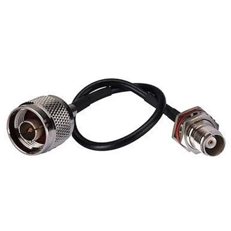 Водонепроницаемый N Male Jack к TNC Female Plug перегородка RF соединитель в сборе Кабельный