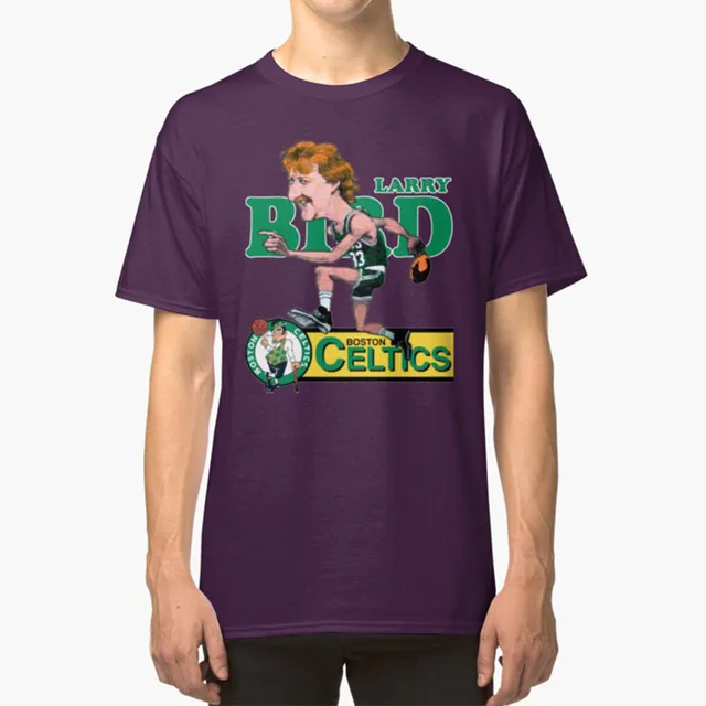larry bird tee shirt