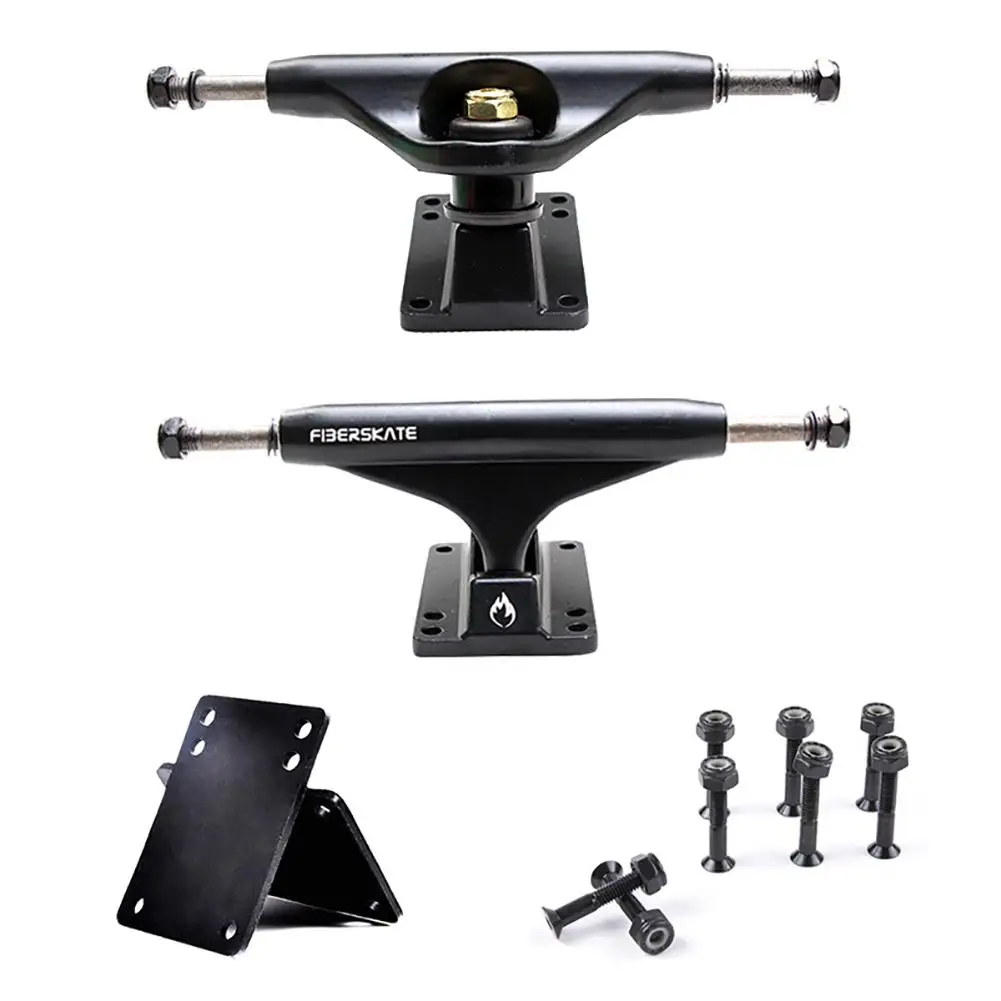 

5 Inch Adult Skateboard Truck Independent Bridge Skateboard Bracket Double Rocker Aluminum Magnesium Alloy Truck Accessory