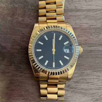 

luxury watch men AAA 40mm automatic mechanical No battery sweeping Date JUST stainless steel watches 2813 57