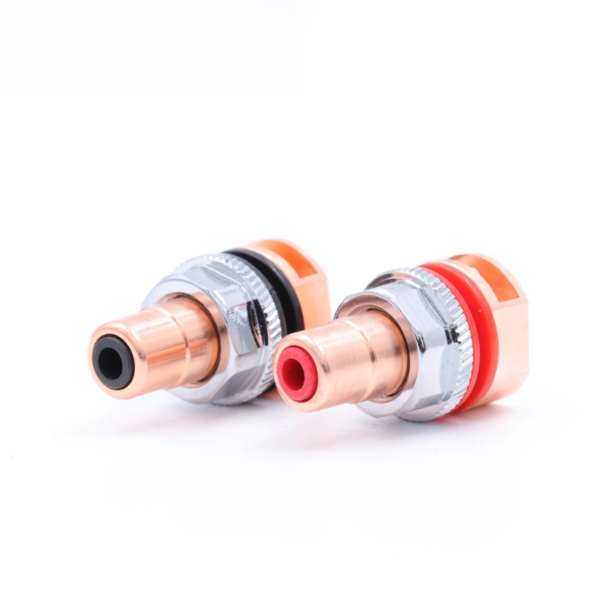 Разъем RCA Выборг High End 99.9998% чистый Медь женский Phono разъем в розетку сигнала коаксиальный Выход Вход усилитель TV DVD