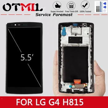

OTMIL 5.5" IPS For LG G4 H815 LCD Display Touch Screen with Frame For LG G4 H815TR H815T H815PH812 H810 H811 LS991 VS986 US991