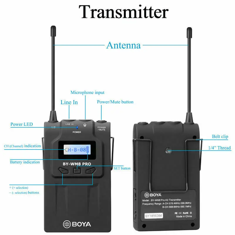 BOYA BY-WM8 pro kit2 4