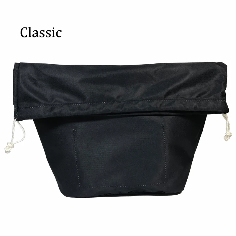 Drawstring insert lining for obag bag waterproof coating string Inner Pocket For inserts for O bag handbag 